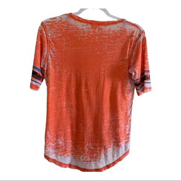 Harley-Davidson Burnt-Out T-Shirt, Orange, Small - Picture 2 of 4